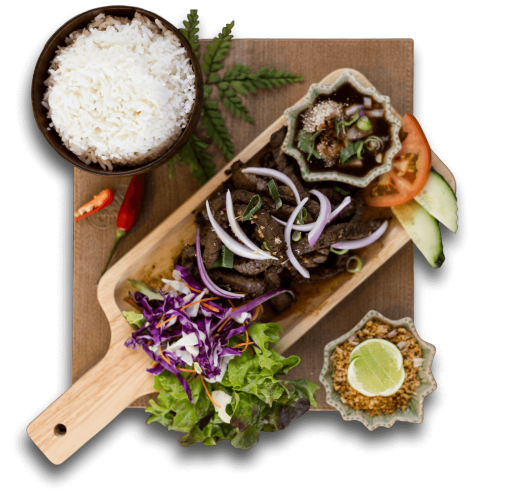 Delicious thai dish of Thai Malila Oxley.