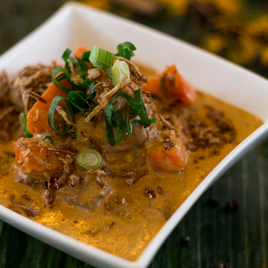 Thai Malila Oxley special Lamb Curry Dish Cropped Version.